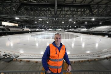 Hoe een Canadese ijskunstenaar geschiedenis schreef met de eerste tijdelijke binnenbaan voor snelwandelen op de Olympische Spelen in Milaan en Cortina 2026
