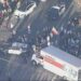 Hoe een demonstratie in Los Angeles uit de hand liep toen een vrachtwagen door een menigte reed