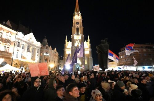 Massale betogingen in Servië: studenten leiden de strijd tegen corruptie