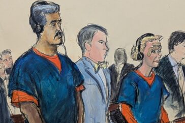 Nicolas Maduro wordt voor het eerst sinds zijn arrestatie op het Amerikaanse hofstuk gebracht: ‘Ik ben onschuldig’