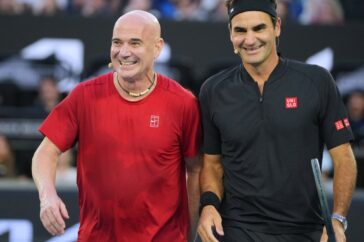 Roger Federer domineert tijdens de officiële opening van de Australian Open 2026