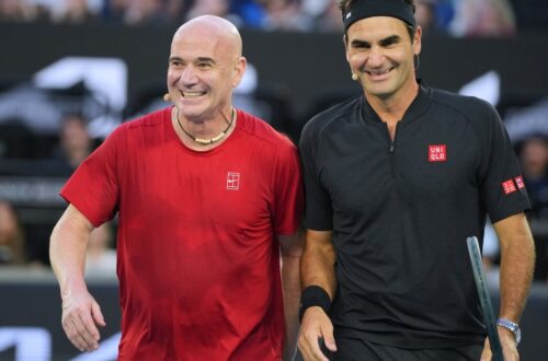 Roger Federer domineert tijdens de officiële opening van de Australian Open 2026