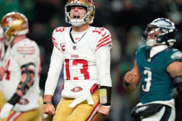 San Francisco 49ers Elimineren Kampioenen van Vorig Jaar met Spannende Overwinning op de Eagles in de Wild-Card