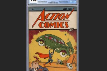 Zeldzame stripboeken met Superman-icoon verkopen voor recordbedrag van 15 miljoen dollar